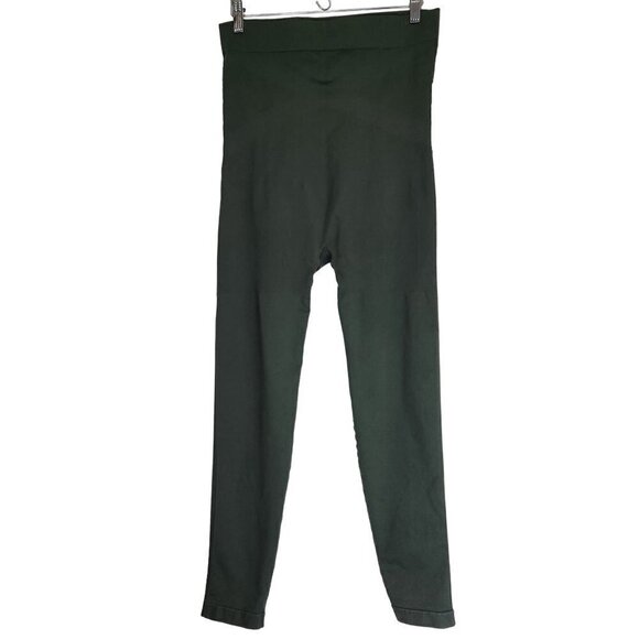 BLANQI Everyday Maternity Belly Support Seamless Leggings Size XL Green Tagless - Picture 2 of 8